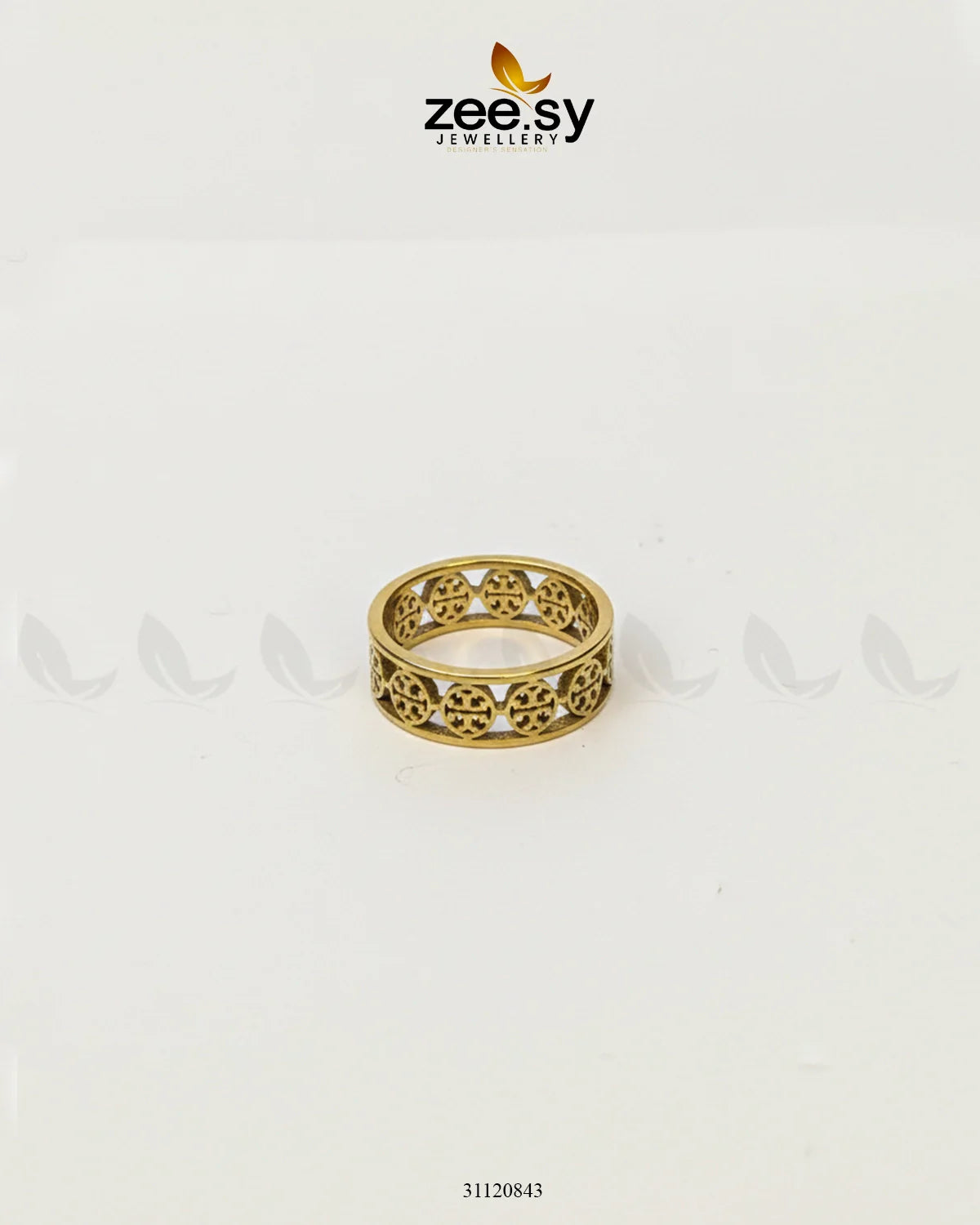 Timeless Geometric Openwork Ring - Zeesy Jewellery