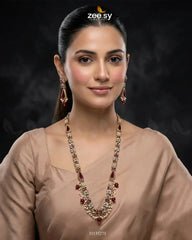 Turkish Floral Malla Necklace Set
