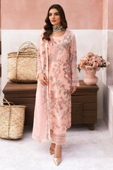 Arzoo by Ramsha Unstitched 3 Piece Chiffon Vol 01 Suit-U-101