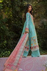 Qalamkar Unstitched 3 Piece Luxe Silk Suit-UA-06-Sara