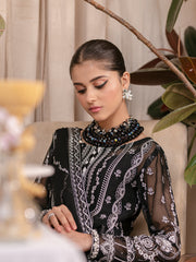 Gulaal Unstitched 3 Piece Emb Chiffon Suit-Mahjabeen UC-01