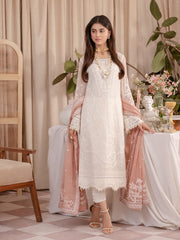 Gulaal Unstitched 3 Piece Emb Chiffon Collection'2023-Meesha UC-02