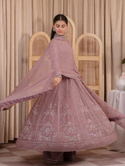 Gulaal Unstitched 3 Piece Emb Chiffon Suit-Ezrah UC-03