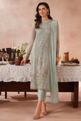 Mahrosh by Zarif Unstitched 3 Piece Formals Suit-MUF-05-Zarqa