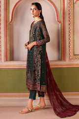 Mahrosh by Zarif Unstitched 3 Piece Formals Suit-MUF-07-Minsha