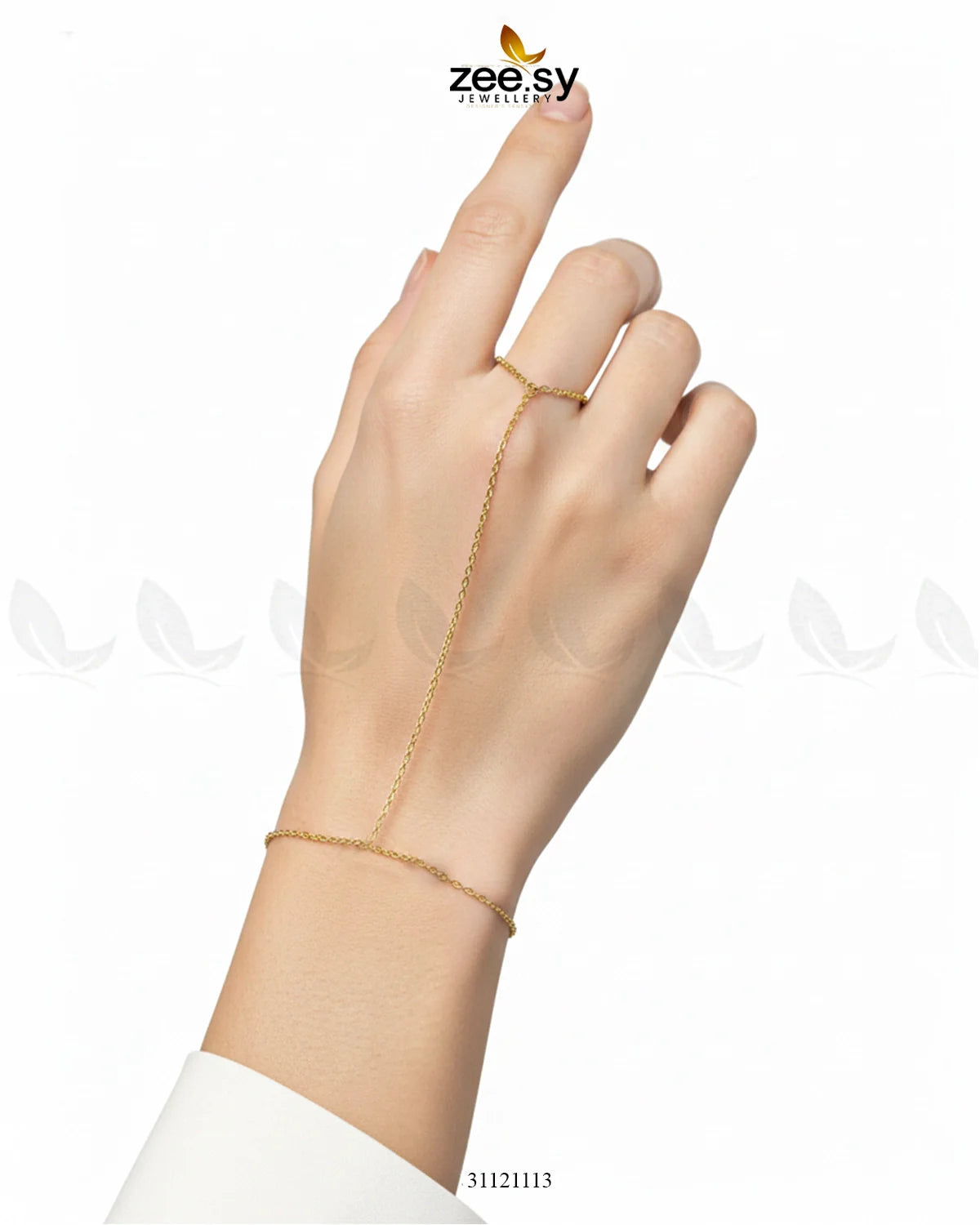 Ultra Minimalist Finger Bracelet - Zeesy Jewellery