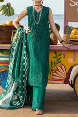 Saira Shakira  Unstitched 3 Piece Luxury Lawn Suit-Ulysses Seaweed