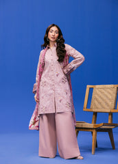 Zync By Florent Unstitched 3 Piece Printkari Lawn Suit-FZ-5A