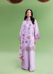 Zync By Florent Unstitched 3 Piece Printkari Lawn Suit-FZ-1A