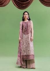 Zync By Florent Unstitched 3 Piece Printkari Lawn Suit-FZ-2A