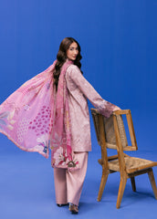Zync By Florent Unstitched 3 Piece Printkari Lawn Suit-FZ-5A