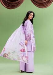 Zync By Florent Unstitched 3 Piece Printkari Lawn Suit-FZ-1A