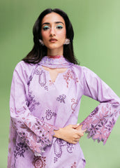 Zync By Florent Unstitched 3 Piece Printkari Lawn Suit-FZ-1A