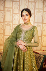 Kalidaar Frocks By Asma & Sidra Stitched Formals Suit-Shendi