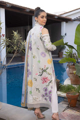 Meraki By Asifa Nabeel Unstitched 3 Piece Digital Printed Lawn Vol-02 Suit-MK-16-Sarmayi