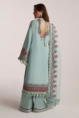 SS Lawn By Hussain Rehar Unstitched 3 Piece Emb Lawn Eid Edit Suit-02-Moraine