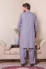 Real Image Mens Kurta Shalwar Winter Collection'2025-D-522 Grey