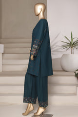 Vybe By Sada Bahar Stitched 2 Piece Emb Cotton Collection'2025-MEL-04-C GREEN