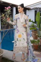 Meraki By Asifa Nabeel Unstitched 3 Piece Digital Printed Lawn Vol-02 Suit-MK-16-Sarmayi