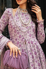 M Prints By Maria B Unstitched 3 Piece Luxury Emb Lawn Eid 2 Edit Suit-MPT-2207-B