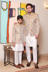 Real Image Kids Prince Coat Collection'2025-OKPC-005 Smart Fit Gold