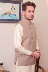 Real Image Mens Waist Coat Collection'2025-OW - 036 Beige