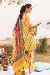 Meraki by Asifa N Nabeel Unstitched 3 Piece Lawn Suit-Sonnet