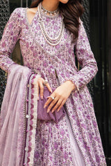 M Prints By Maria B Unstitched 3 Piece Luxury Emb Lawn Eid 2 Edit Suit-MPT-2207-B