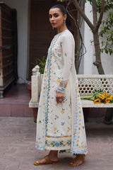 Zaha Unstitched 3 Piece Emb Festive Lawn Suit-ZF-08-Leya