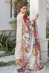 Meraki By Asifa Nabeel Unstitched 3 Piece Digital Printed Lawn Vol-02 Collection'2024-MK-15-Gulnar