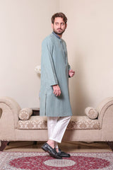 Real Image Mens Kurta Winter Collection-D-455 Grey