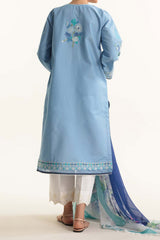 Coco By Zara Shah Jahan Unstitched 3 Piece Emb Lawn Vol-02 Suit-D-01-B-Dahlia