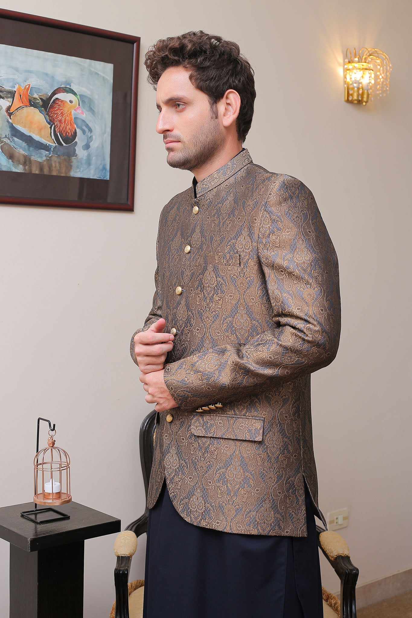 Real Image Mens Prince Coat Collection'2025-OPC-007