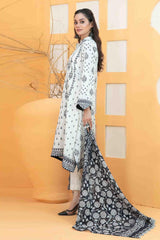 Ashleena By Tawakkal Unstitched 3 Piece Emb Digital Print Lawn Suit-D-3284