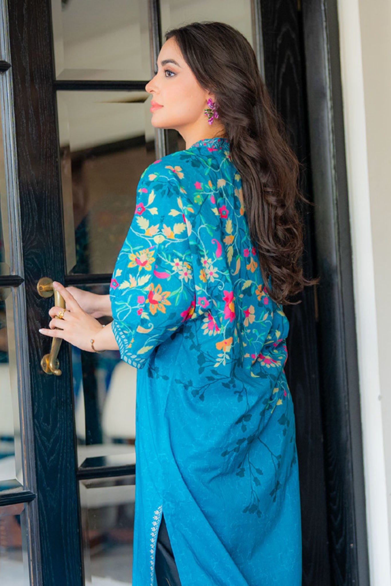 Selene By Sahar Unstitched 1 Piece Printed Lawn Vol-02 Collection'2025-SL-25-V1-01