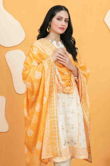 Ashleena By Tawakkal Unstitched 3 Piece Emb Digital Print Lawn Suit-D-3283