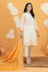 Ashleena By Tawakkal Unstitched 3 Piece Emb Digital Print Lawn Suit-D-3283
