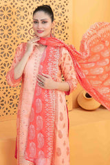 Ashleena By Tawakkal Unstitched 3 Piece Emb Digital Print Lawn Suit-D-3279