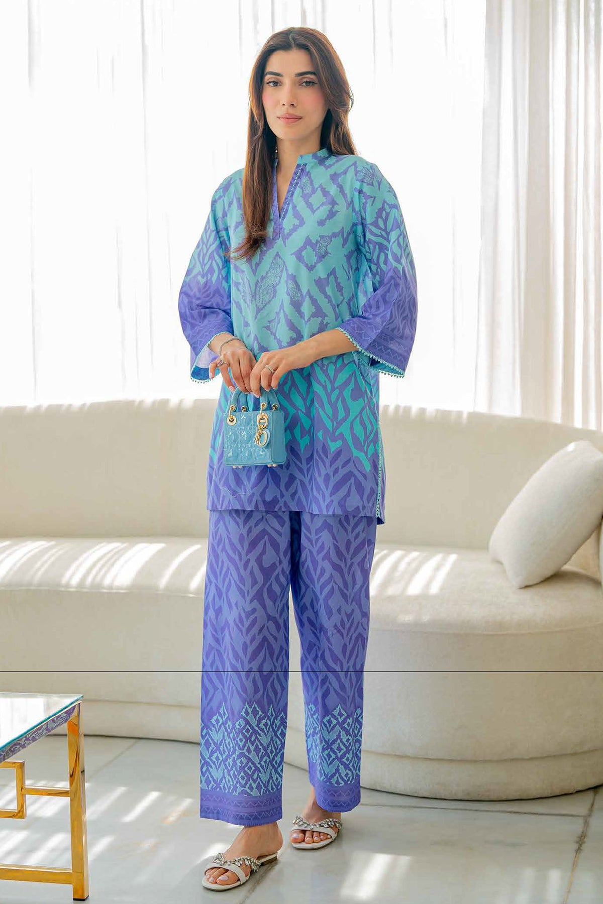 Selene By Sahar Unstitched 2 Piece Printed Lawn Vol-02 Collection'2025-TL-V2-S25-09