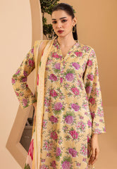 Zellbury Stitched 3 Piece Lawn Vol-01 Suit-WPS-32155