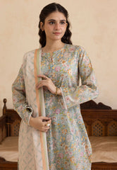 Zellbury Stitched 3 Piece Lawn Vol-01 Suit-WPS-32184