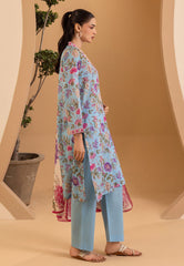 Zellbury Stitched 3 Piece Lawn Vol-01 Suit-WPS-32163