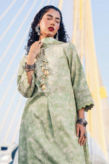 Taneez by Roheenaz Unstitched 3 Piece Block Printed Lawn Suit-RNB-07-A-Raha