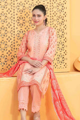 Ashleena By Tawakkal Unstitched 3 Piece Emb Digital Print Lawn Suit-D-3279