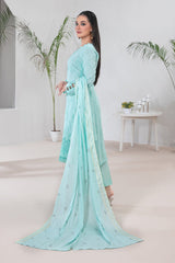 Banah By Tawakkal Unstitched 3 Piece Emb Lawn Suit-D-9124