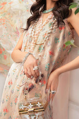 M Prints By Maria B Unstitched 3 Piece Luxury Emb Lawn Eid 2 Edit Suit-MPT-2203-B