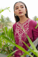 Qline by Qalamkar Unstitched 3 Piece Festive Lawn Suit-JK-16-Seraphina