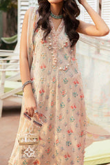 M Prints By Maria B Unstitched 3 Piece Luxury Emb Lawn Eid 2 Edit Suit-MPT-2203-B