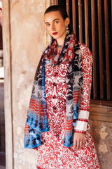 Taneez by Roheenaz Unstitched 3 Piece Block Printed Lawn Suit-RNB-04-A-Kimia