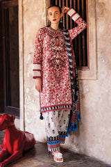 Taneez by Roheenaz Unstitched 3 Piece Block Printed Lawn Suit-RNB-04-A-Kimia